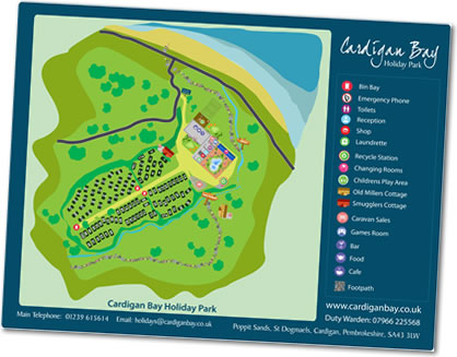 Cardigan Bay Park Map